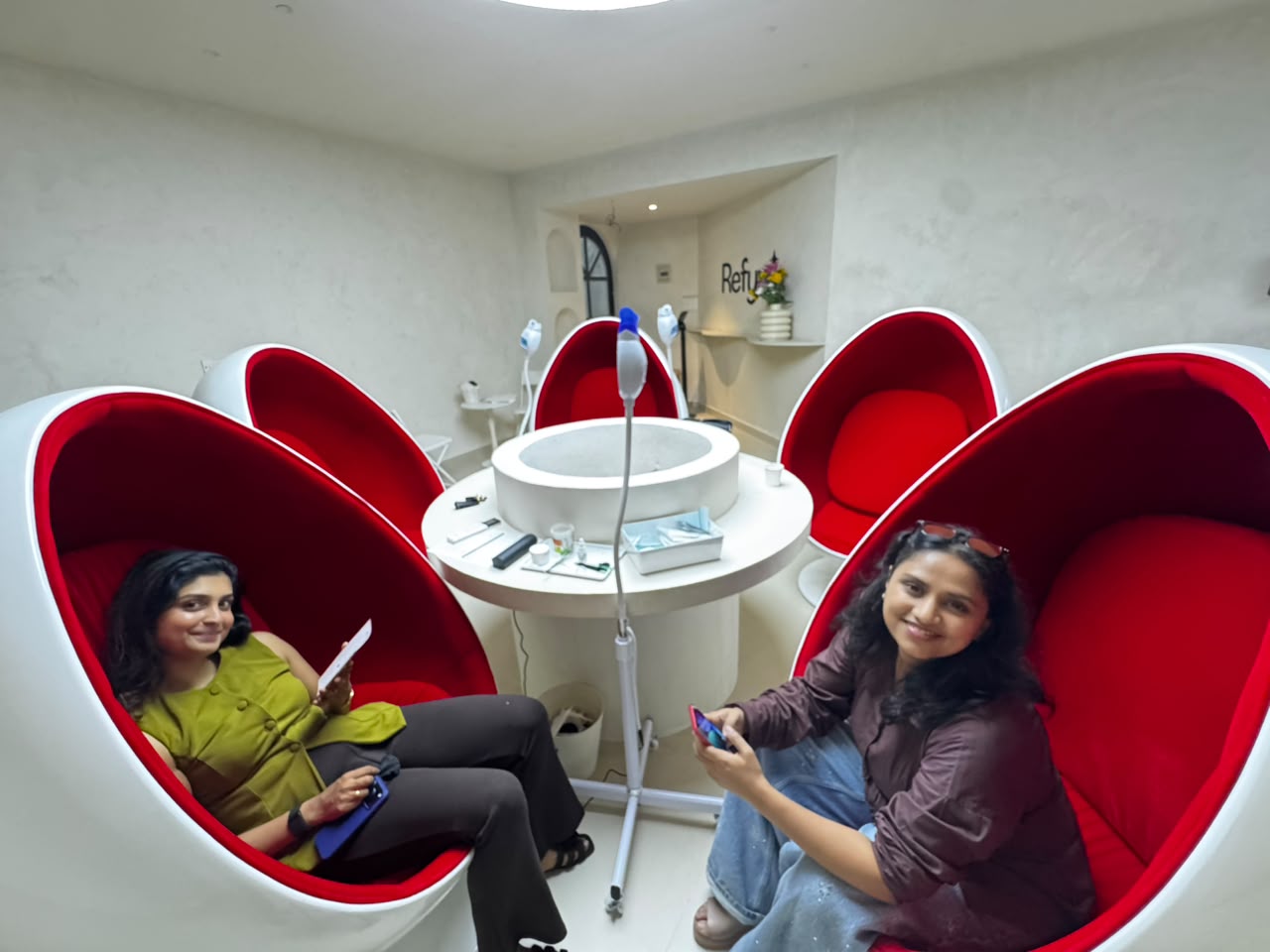 Before whitening close-up